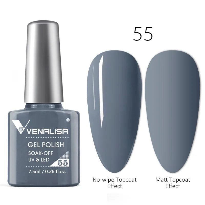 Venalisa Neon Nail Gel Polish Super Gorgeous Summer Color Nail Manicure 7.5ml Semi Permanent Soak off UV LED Nail Gel Varnish