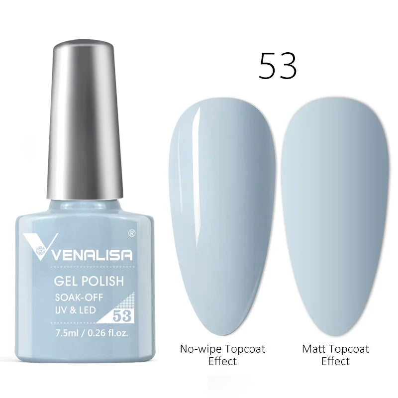 Venalisa Neon Nail Gel Polish Super Gorgeous Summer Color Nail Manicure 7.5ml Semi Permanent Soak off UV LED Nail Gel Varnish