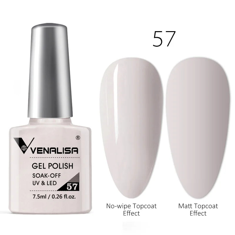 Venalisa Neon Nail Gel Polish Super Gorgeous Summer Color Nail Manicure 7.5ml Semi Permanent Soak off UV LED Nail Gel Varnish