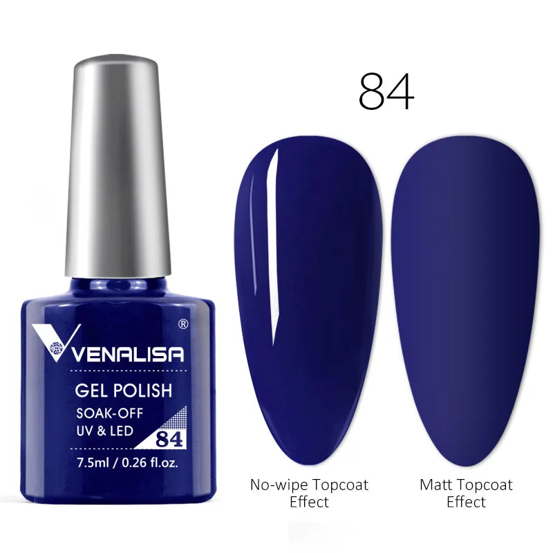 Venalisa Neon Nail Gel Polish Super Gorgeous Summer Color Nail Manicure 7.5ml Semi Permanent Soak off UV LED Nail Gel Varnish