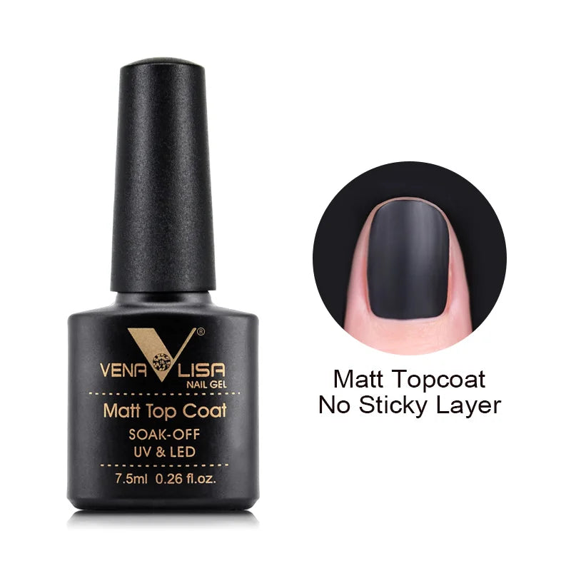 Venalisa Neon Nail Gel Polish Super Gorgeous Summer Color Nail Manicure 7.5ml Semi Permanent Soak off UV LED Nail Gel Varnish