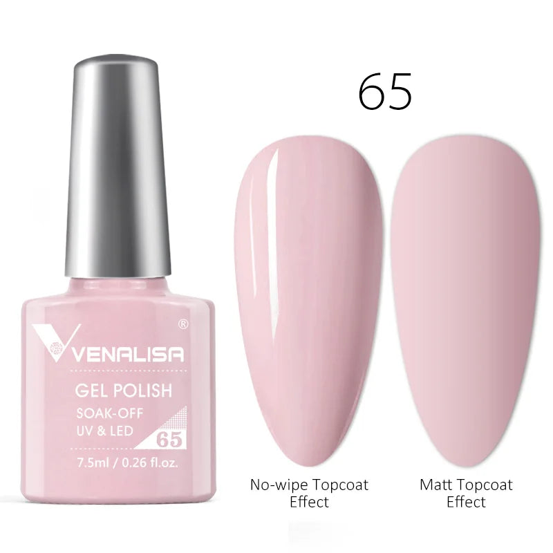 Venalisa Neon Nail Gel Polish Super Gorgeous Summer Color Nail Manicure 7.5ml Semi Permanent Soak off UV LED Nail Gel Varnish