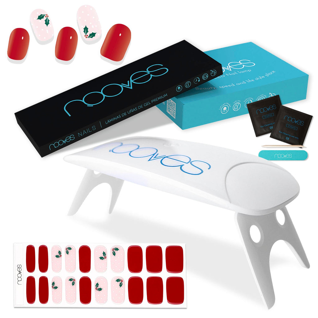 Pack Diseños de uñas de gel Premium + Lámpara uñas UV/LED PORTÁTIL 8w