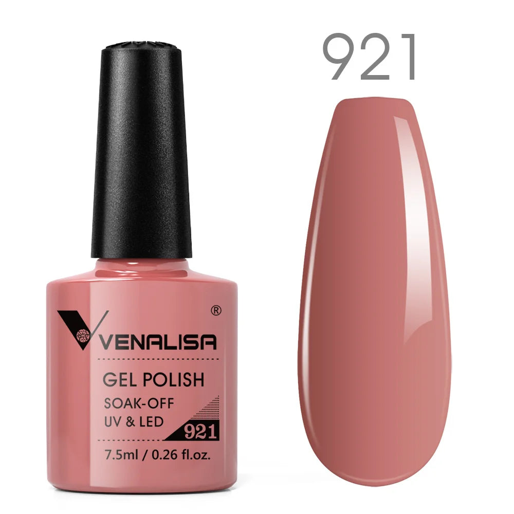 Venalisa Neon Nail Gel Polish Super Gorgeous Summer Color Nail Manicure 7.5ml Semi Permanent Soak off UV LED Nail Gel Varnish