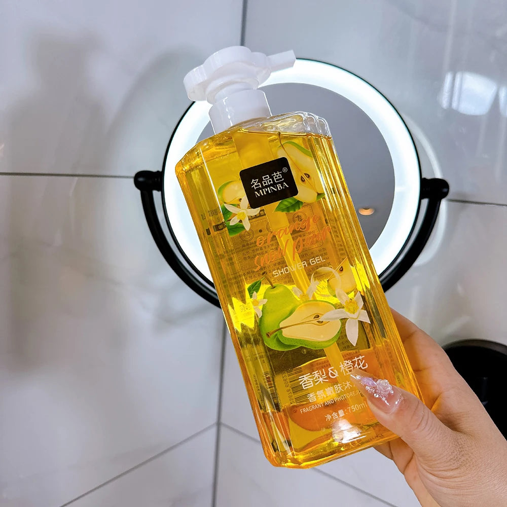 White Camellia Luxury Pet Fragrance Shower Gel Moisturizing Tender Smooth Body Wash Body Care Oil Control Refreshing Skincare