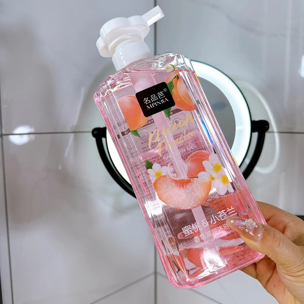 White Camellia Luxury Pet Fragrance Shower Gel Moisturizing Tender Smooth Body Wash Body Care Oil Control Refreshing Skincare
