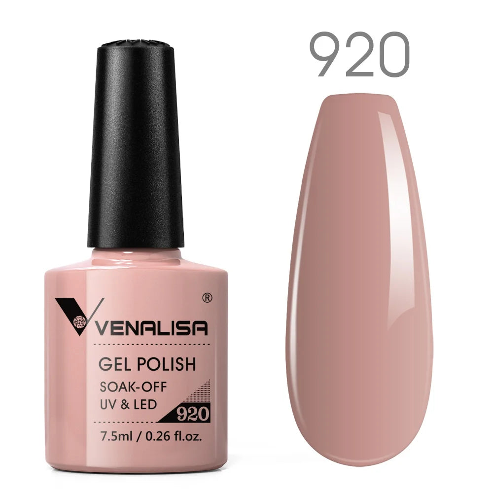 Venalisa Neon Nail Gel Polish Super Gorgeous Summer Color Nail Manicure 7.5ml Semi Permanent Soak off UV LED Nail Gel Varnish