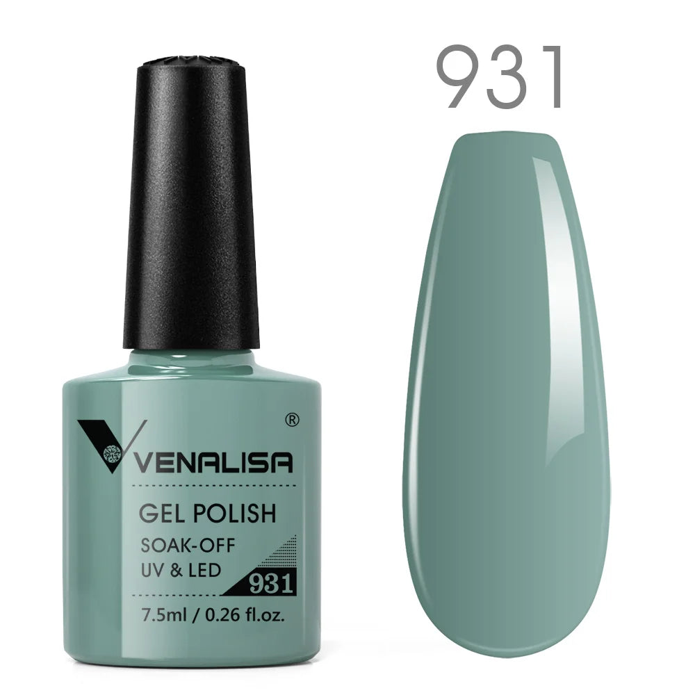 Venalisa Neon Nail Gel Polish Super Gorgeous Summer Color Nail Manicure 7.5ml Semi Permanent Soak off UV LED Nail Gel Varnish