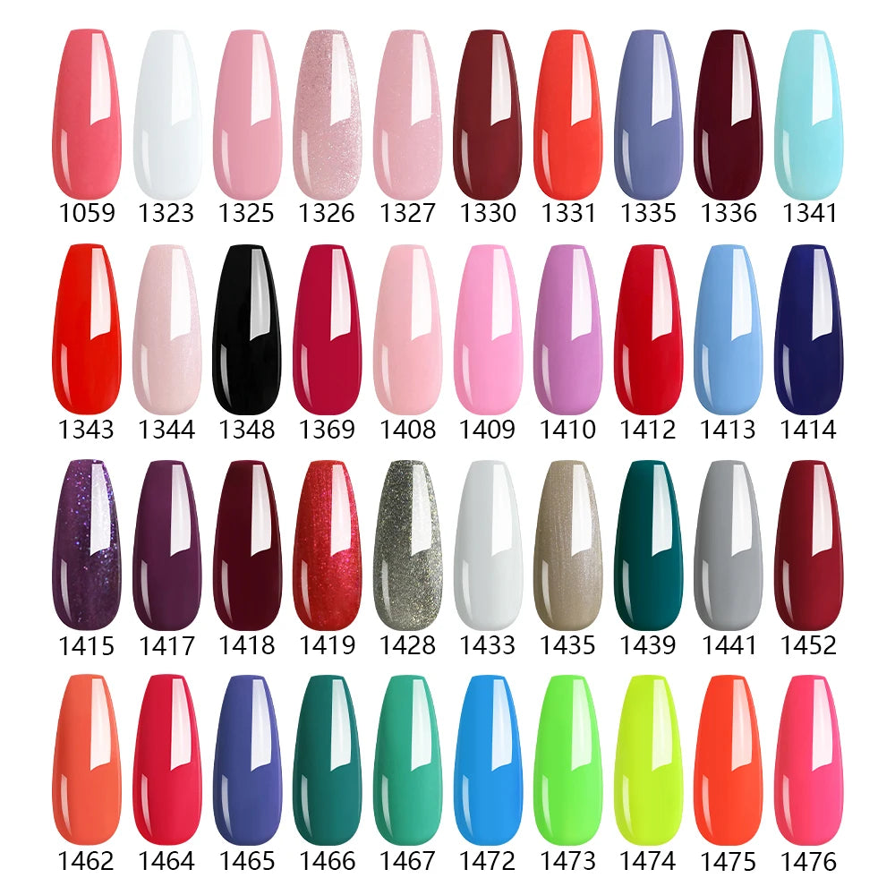 NAILCO 131Colors TPO FREE HEMA Vernis Semi Permanent UV Varnish Gel Nail Polish Nails Art Gel Manicure TOP BASE Varnish Hybrid