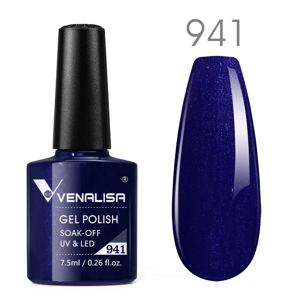 Venalisa Neon Nail Gel Polish Super Gorgeous Summer Color Nail Manicure 7.5ml Semi Permanent Soak off UV LED Nail Gel Varnish
