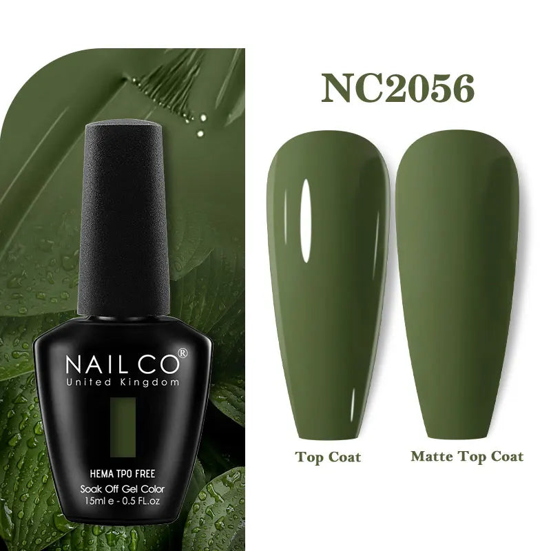 NAILCO 131Colors TPO FREE HEMA Vernis Semi Permanent UV Varnish Gel Nail Polish Nails Art Gel Manicure TOP BASE Varnish Hybrid