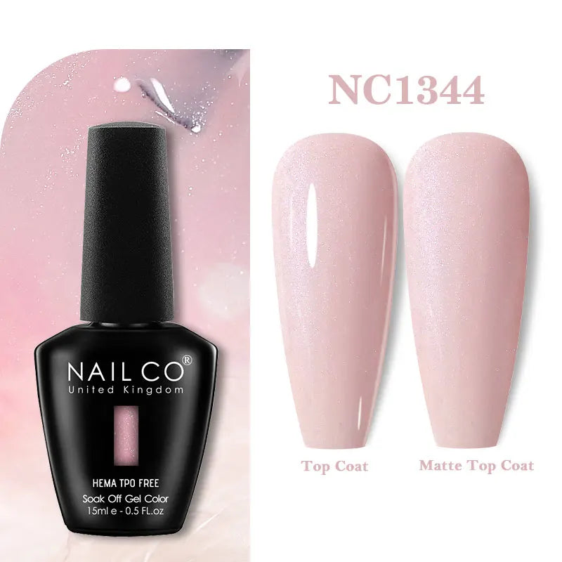 NAILCO 131Colors TPO FREE HEMA Vernis Semi Permanent UV Varnish Gel Nail Polish Nails Art Gel Manicure TOP BASE Varnish Hybrid