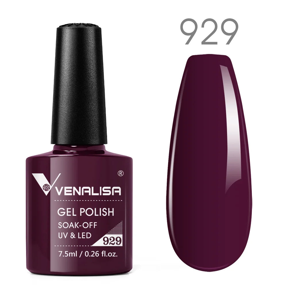 Venalisa Neon Nail Gel Polish Super Gorgeous Summer Color Nail Manicure 7.5ml Semi Permanent Soak off UV LED Nail Gel Varnish