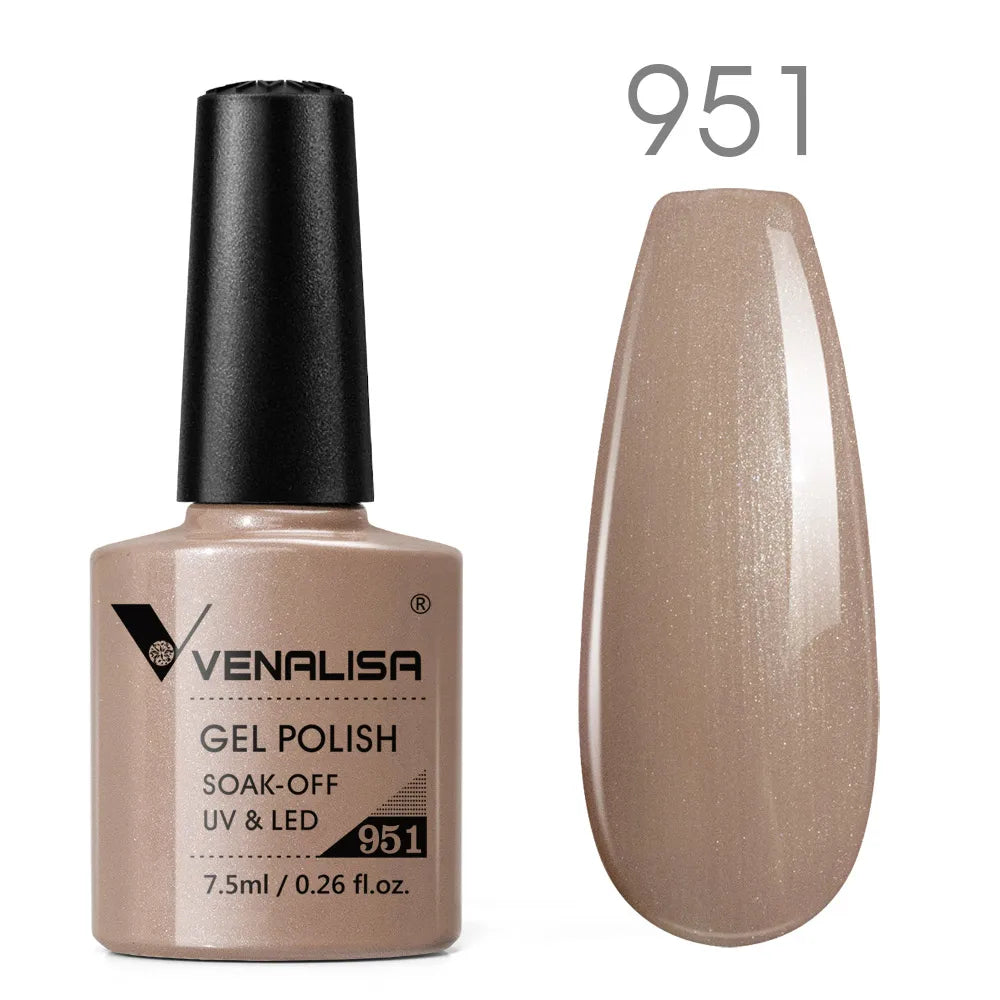 Venalisa Neon Nail Gel Polish Super Gorgeous Summer Color Nail Manicure 7.5ml Semi Permanent Soak off UV LED Nail Gel Varnish