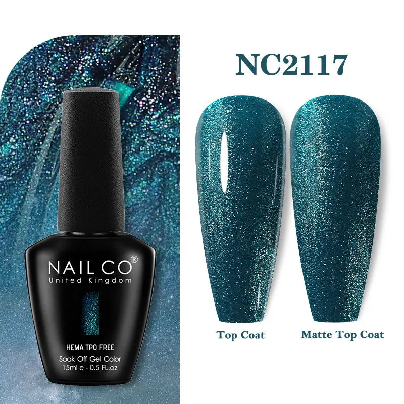 NAILCO 131Colors TPO FREE HEMA Vernis Semi Permanent UV Varnish Gel Nail Polish Nails Art Gel Manicure TOP BASE Varnish Hybrid