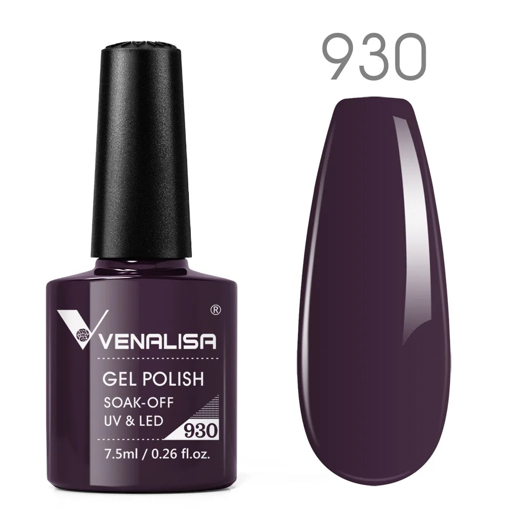 Venalisa Neon Nail Gel Polish Super Gorgeous Summer Color Nail Manicure 7.5ml Semi Permanent Soak off UV LED Nail Gel Varnish