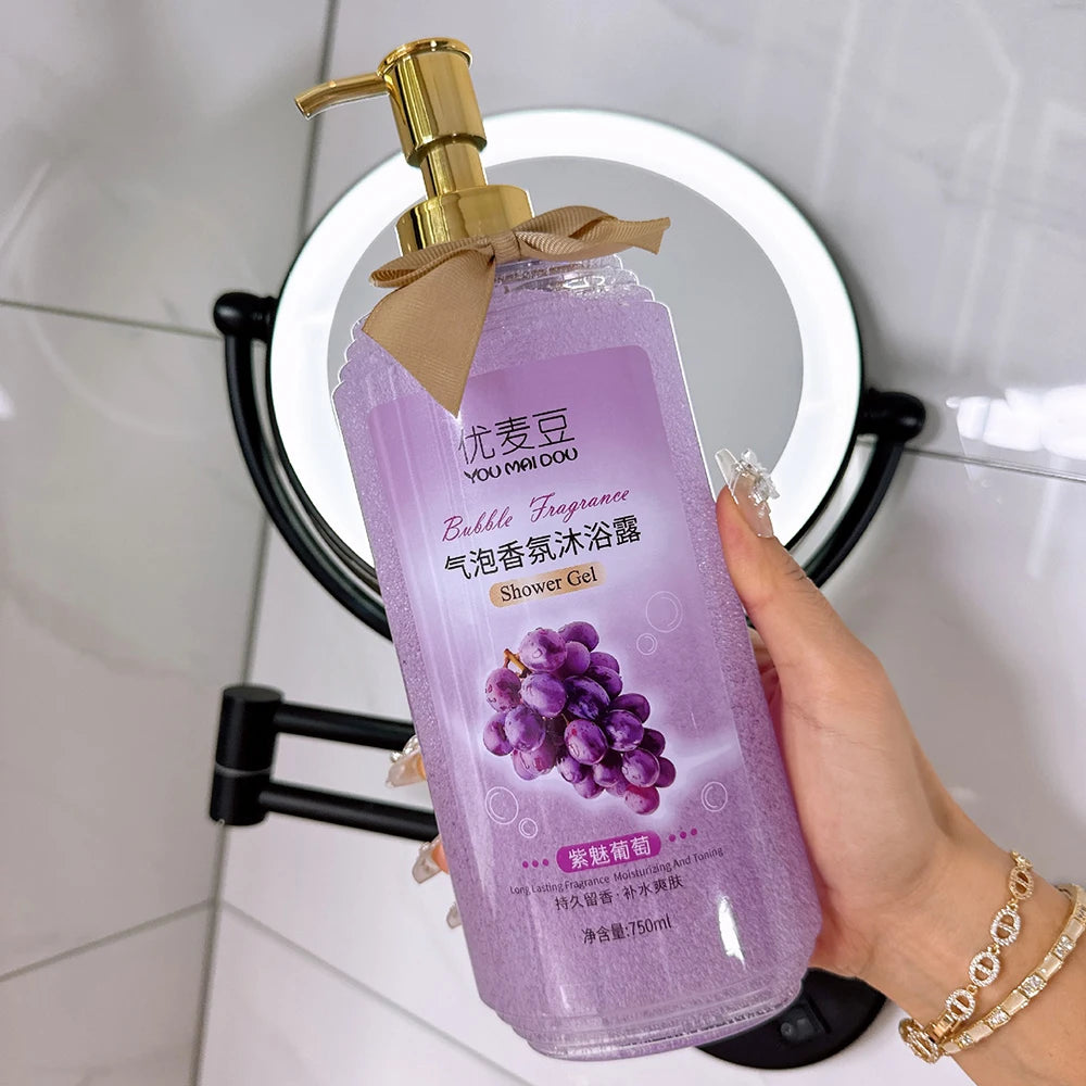 White Camellia Luxury Pet Fragrance Shower Gel Moisturizing Tender Smooth Body Wash Body Care Oil Control Refreshing Skincare