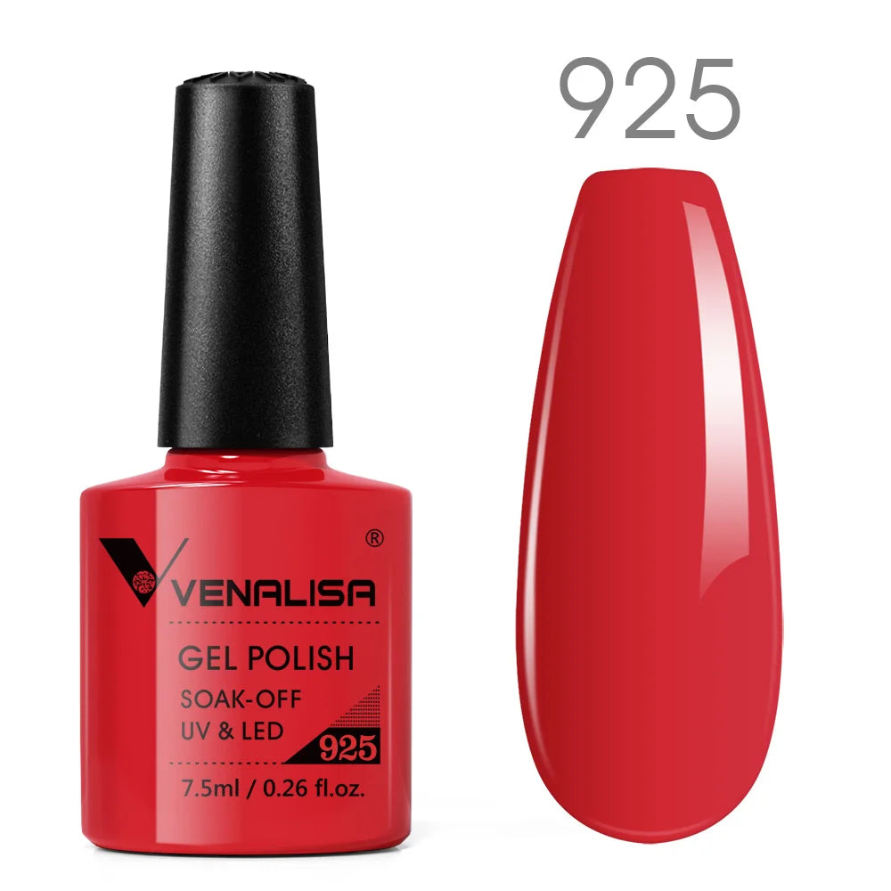 Venalisa Neon Nail Gel Polish Super Gorgeous Summer Color Nail Manicure 7.5ml Semi Permanent Soak off UV LED Nail Gel Varnish