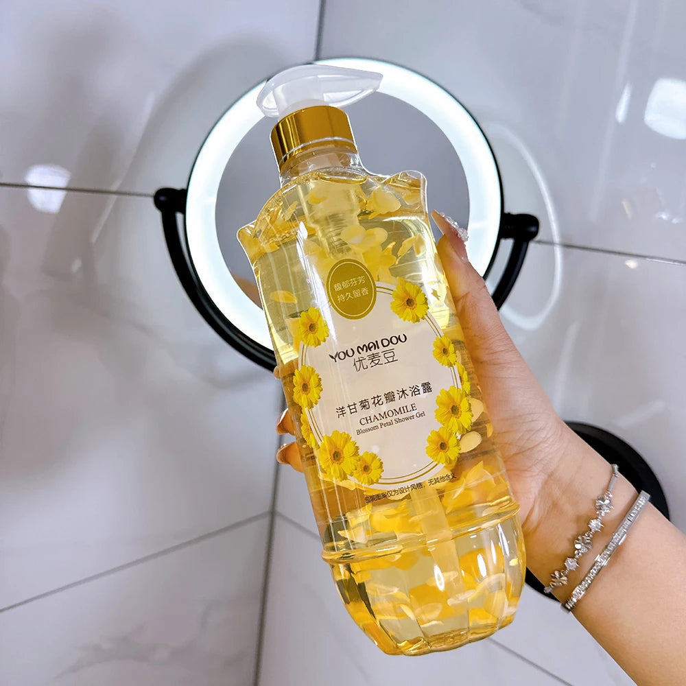 White Camellia Luxury Pet Fragrance Shower Gel Moisturizing Tender Smooth Body Wash Body Care Oil Control Refreshing Skincare
