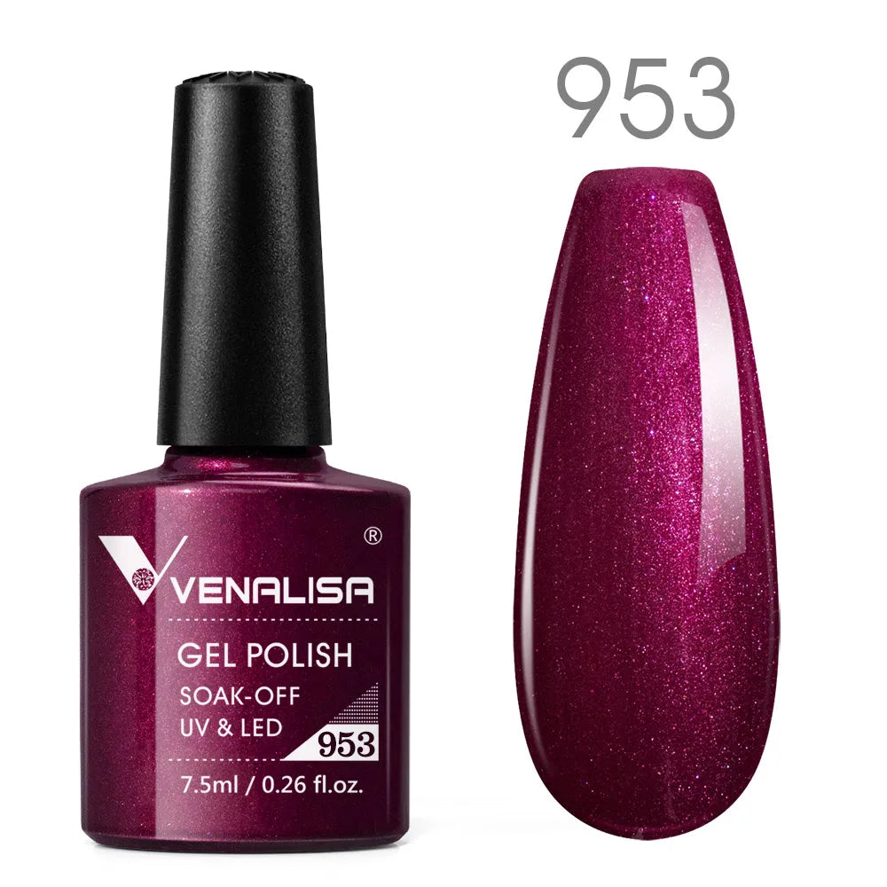 Venalisa Neon Nail Gel Polish Super Gorgeous Summer Color Nail Manicure 7.5ml Semi Permanent Soak off UV LED Nail Gel Varnish
