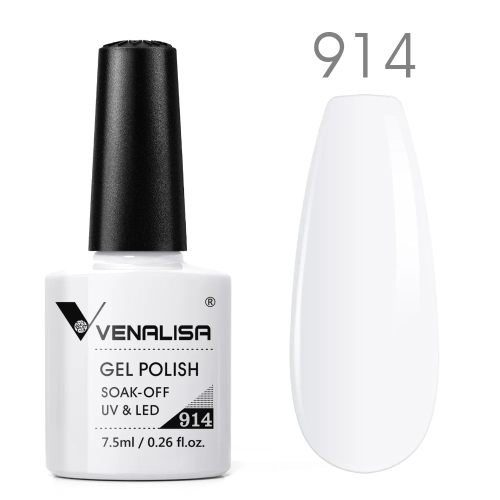 Venalisa Neon Nail Gel Polish Super Gorgeous Summer Color Nail Manicure 7.5ml Semi Permanent Soak off UV LED Nail Gel Varnish