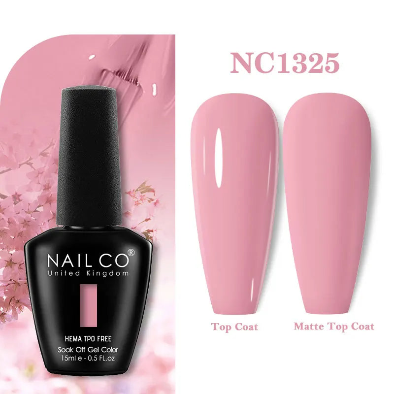 NAILCO 131Colors TPO FREE HEMA Vernis Semi Permanent UV Varnish Gel Nail Polish Nails Art Gel Manicure TOP BASE Varnish Hybrid