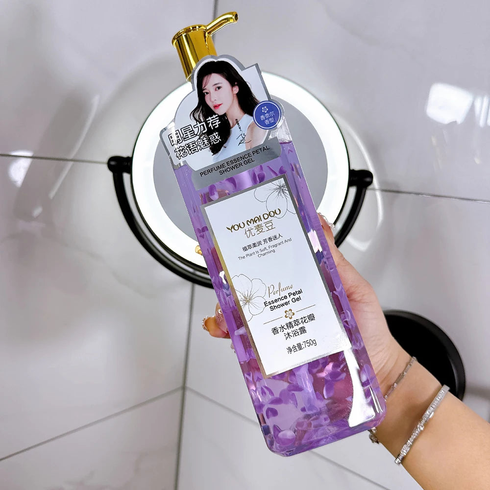 White Camellia Luxury Pet Fragrance Shower Gel Moisturizing Tender Smooth Body Wash Body Care Oil Control Refreshing Skincare