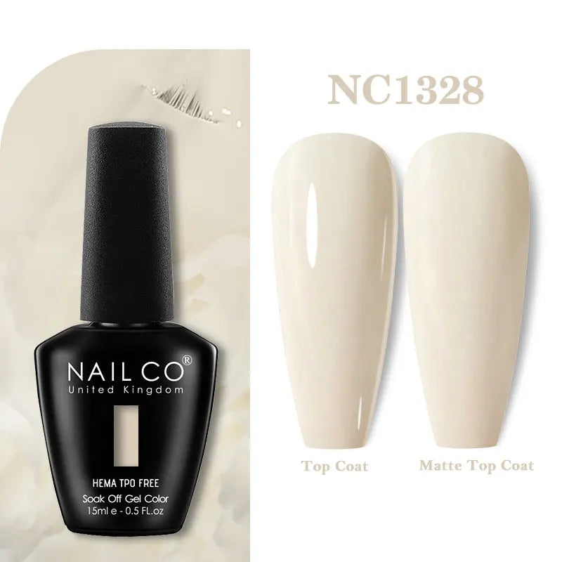 NAILCO 131Colors TPO FREE HEMA Vernis Semi Permanent UV Varnish Gel Nail Polish Nails Art Gel Manicure TOP BASE Varnish Hybrid