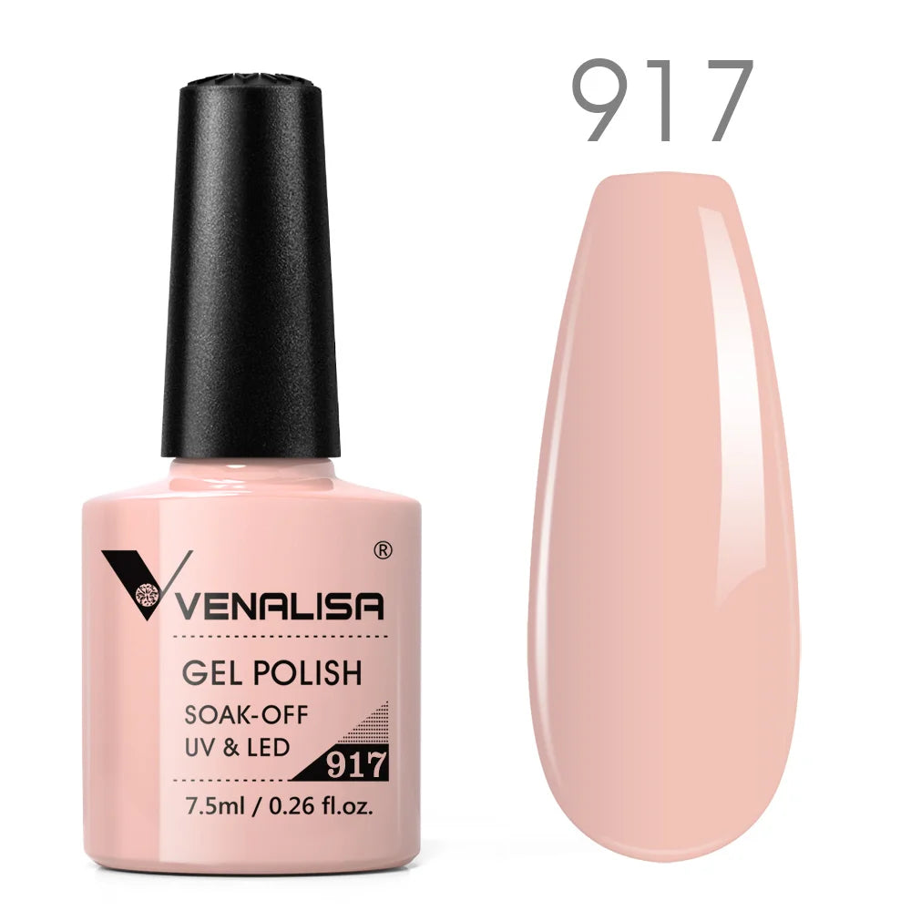 Venalisa Neon Nail Gel Polish Super Gorgeous Summer Color Nail Manicure 7.5ml Semi Permanent Soak off UV LED Nail Gel Varnish