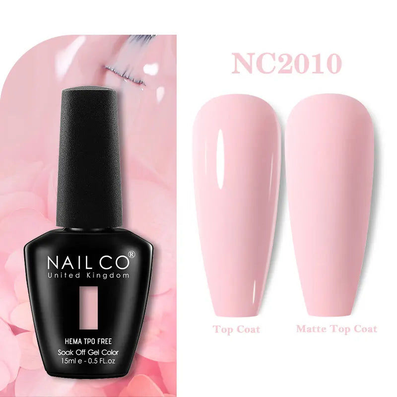 NAILCO 131Colors TPO FREE HEMA Vernis Semi Permanent UV Varnish Gel Nail Polish Nails Art Gel Manicure TOP BASE Varnish Hybrid