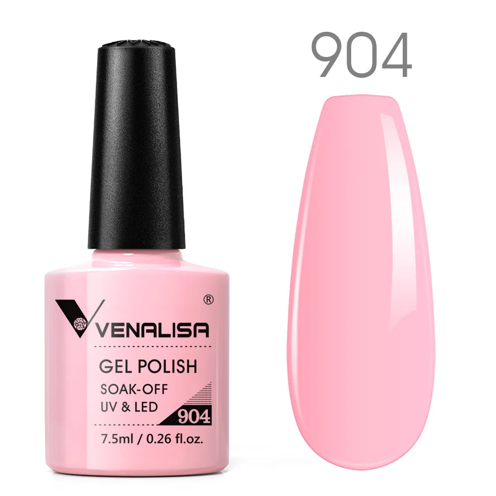 Venalisa Neon Nail Gel Polish Super Gorgeous Summer Color Nail Manicure 7.5ml Semi Permanent Soak off UV LED Nail Gel Varnish