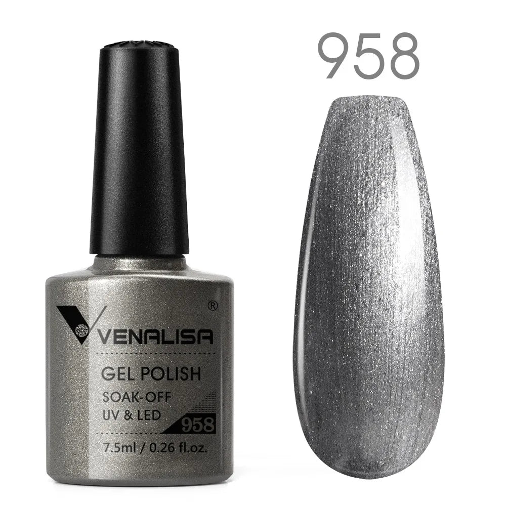 Venalisa Neon Nail Gel Polish Super Gorgeous Summer Color Nail Manicure 7.5ml Semi Permanent Soak off UV LED Nail Gel Varnish