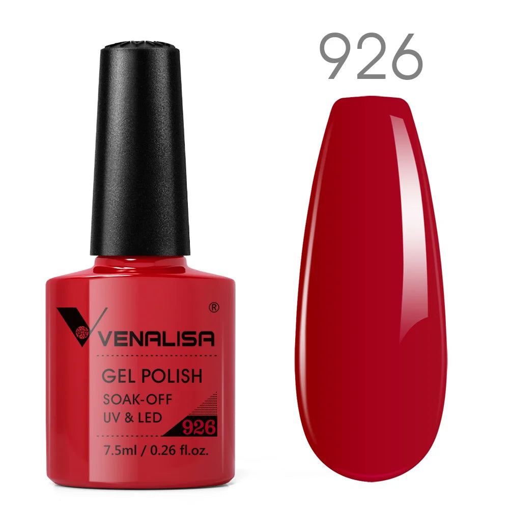 Venalisa Neon Nail Gel Polish Super Gorgeous Summer Color Nail Manicure 7.5ml Semi Permanent Soak off UV LED Nail Gel Varnish