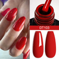 Gel Nail Polish Long-Lasting French Style Gel Nail Supplies For Manicure DIY Design Nail Art Varnish