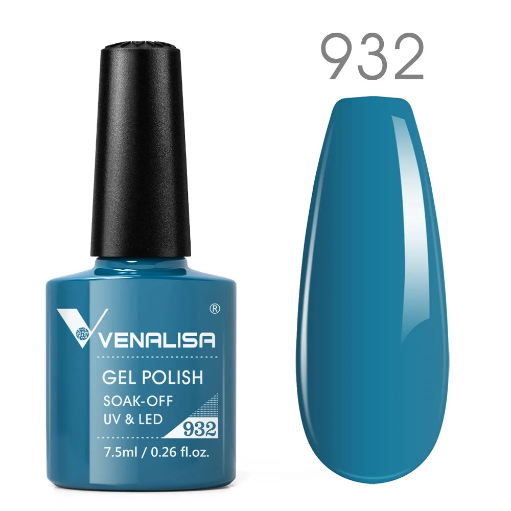 Venalisa Neon Nail Gel Polish Super Gorgeous Summer Color Nail Manicure 7.5ml Semi Permanent Soak off UV LED Nail Gel Varnish