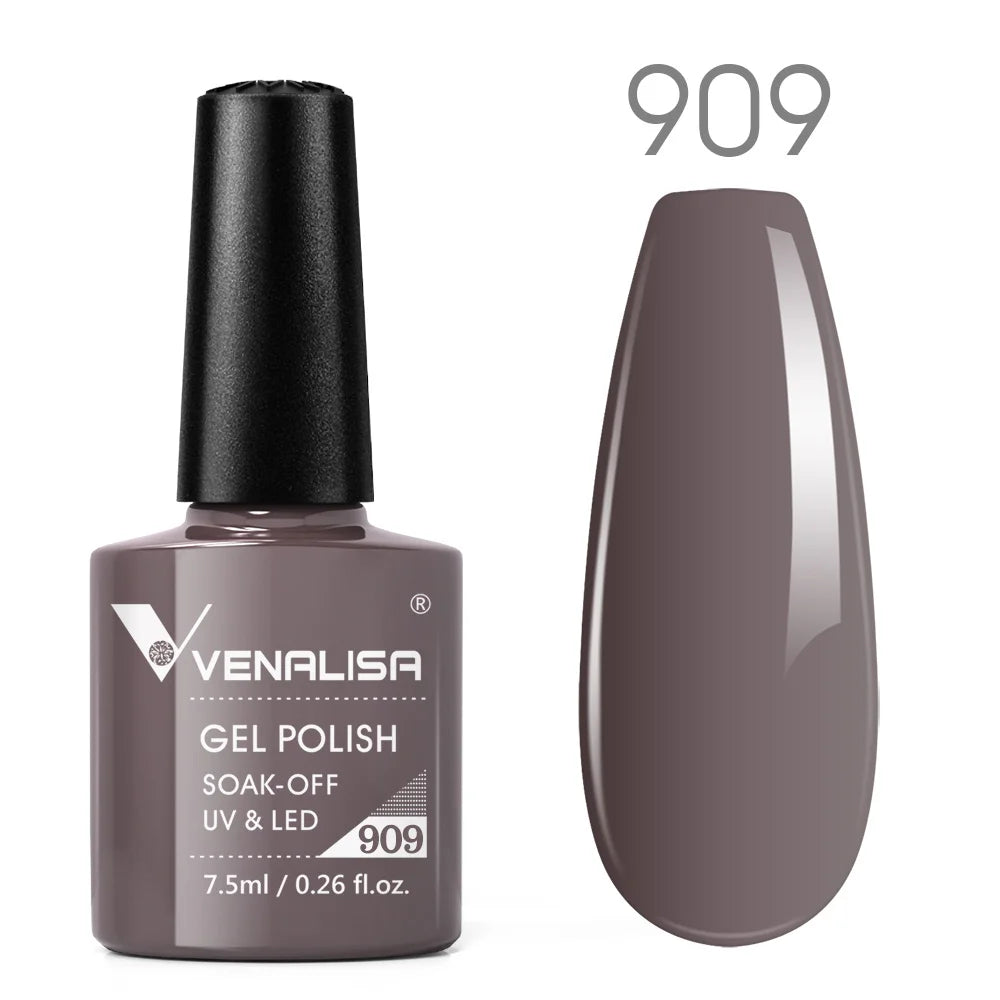 Venalisa Neon Nail Gel Polish Super Gorgeous Summer Color Nail Manicure 7.5ml Semi Permanent Soak off UV LED Nail Gel Varnish