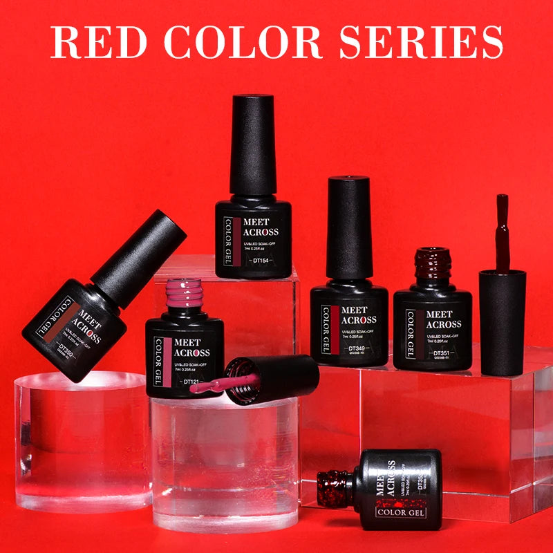 Gel Nail Polish Long-Lasting French Style Gel Nail Supplies For Manicure DIY Design Nail Art Varnish