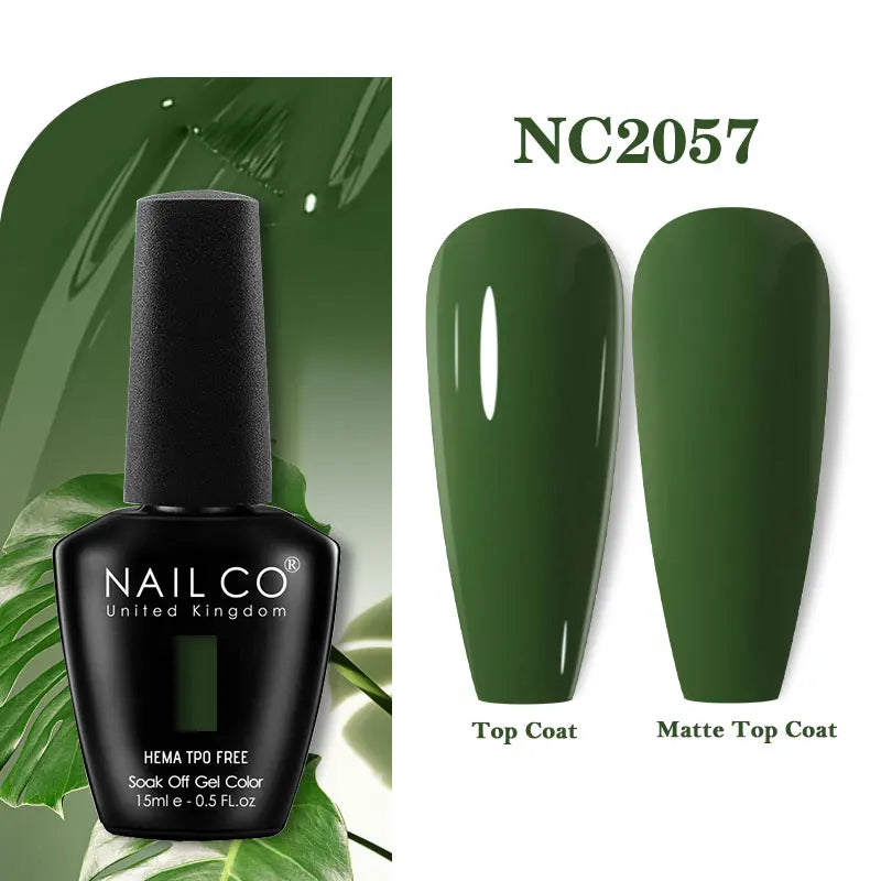 NAILCO 131Colors TPO FREE HEMA Vernis Semi Permanent UV Varnish Gel Nail Polish Nails Art Gel Manicure TOP BASE Varnish Hybrid