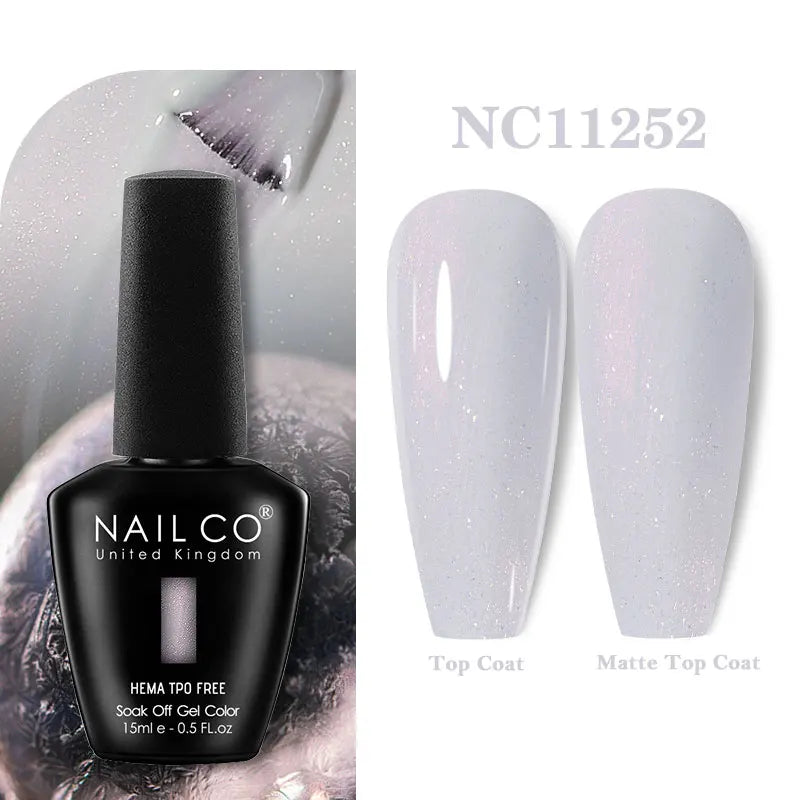 NAILCO 131Colors TPO FREE HEMA Vernis Semi Permanent UV Varnish Gel Nail Polish Nails Art Gel Manicure TOP BASE Varnish Hybrid